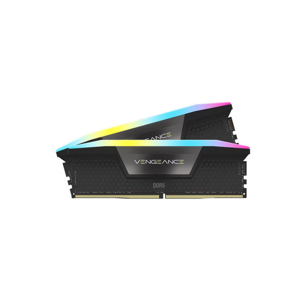 رم دسکتاپ کورسیر مدل CORSAIR VENGEANCE RGB 32GB DDR5-6000 CL36