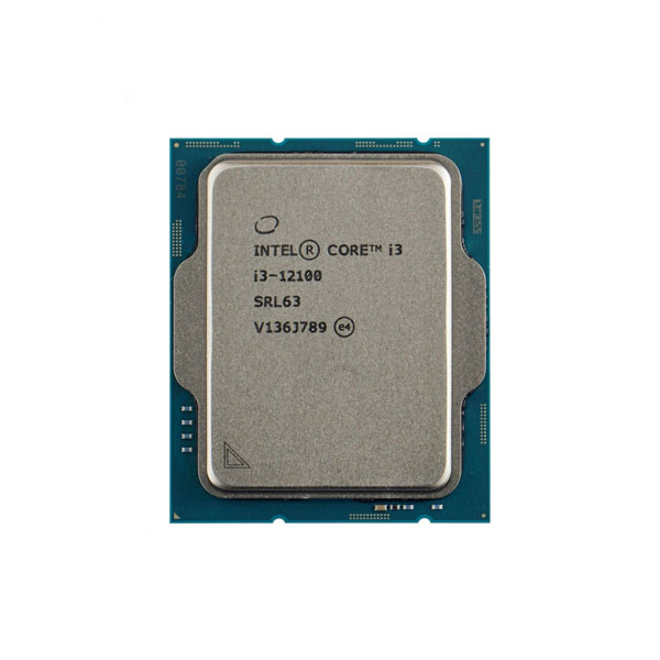 پردازنده مرکزی اینتل سری Alder Lake مدل Intel Core i3-12100 Tray USED