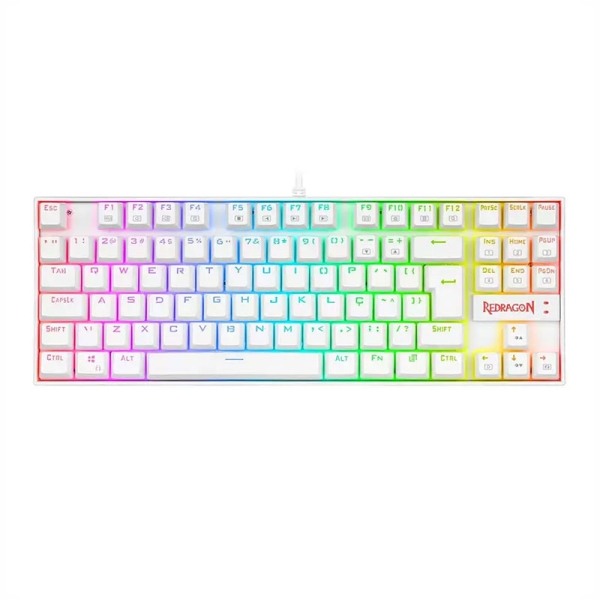 کیبورد بی سیم گیمینگ ردراگون مدل Redragon KUMARA K552P-WBS PRO White