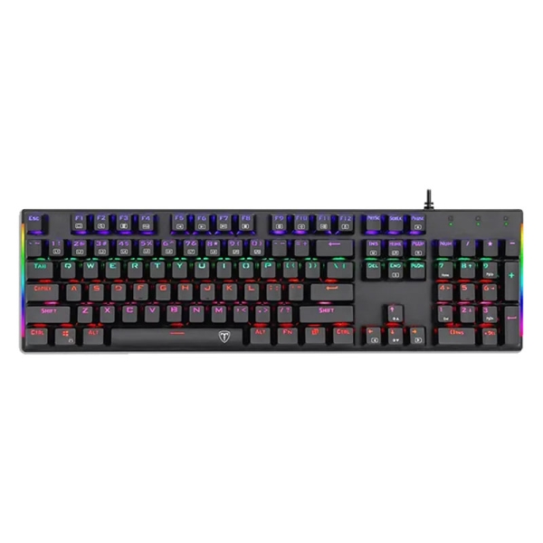 کیبورد با سیم گیمینگ تی دگر مدل T-DAGGER Pavones T-TGK319