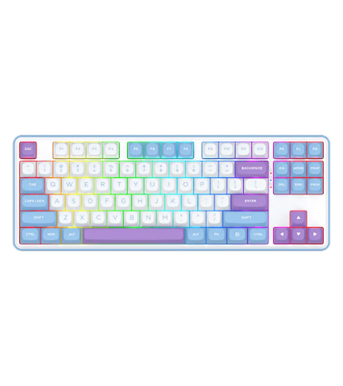کیبورد بی سیم/باسیم گیمینگ ردراگون مدل Redragon STAR BLADE PRO K707 WBP RGB