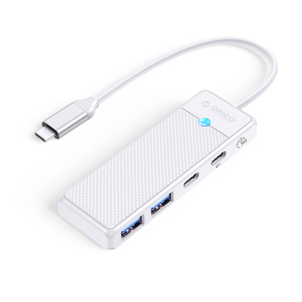 هاب 4 پورت USB Type-C اوریکو مدل ORICO PAPW2AC-C3-015 سفید