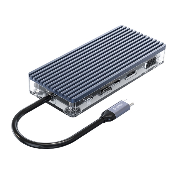 هاب 11 پورت Type-C اوریکو مدل ORICO WB-11P-GY-BP