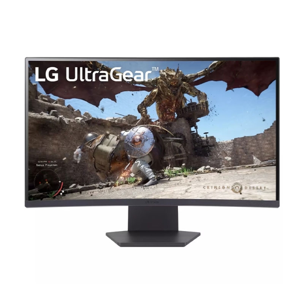 مانیتور گیمینگ 27 اینچی خمیده ال جی مدل LG UltraGear 27GS60QC-B